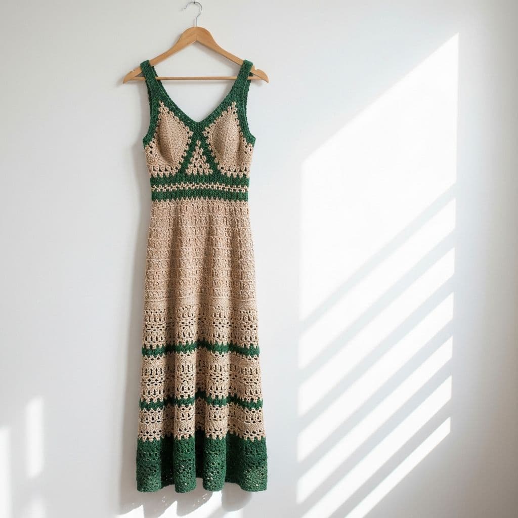 Vestido artesanal